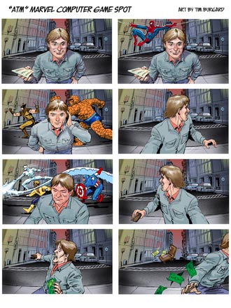 comic book: full-sized